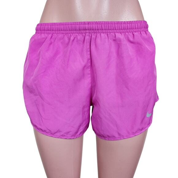 Nike Dri Fit Medium Pink Workout Shorts - Picture 4 of 5